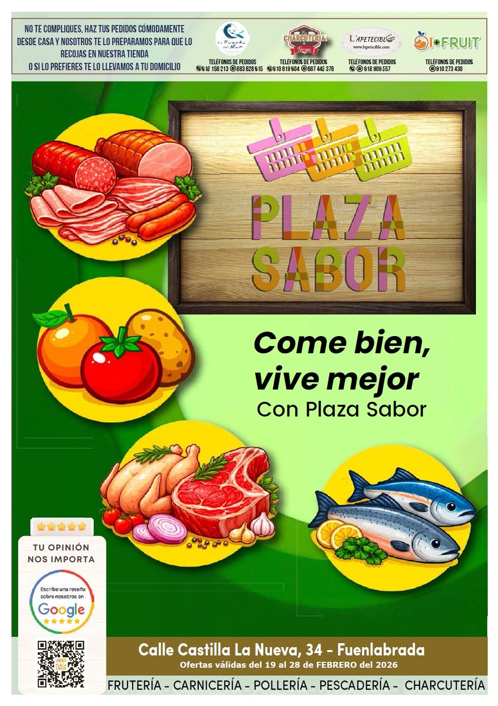 Ofertas del mes de octubre en Plaza Sabor