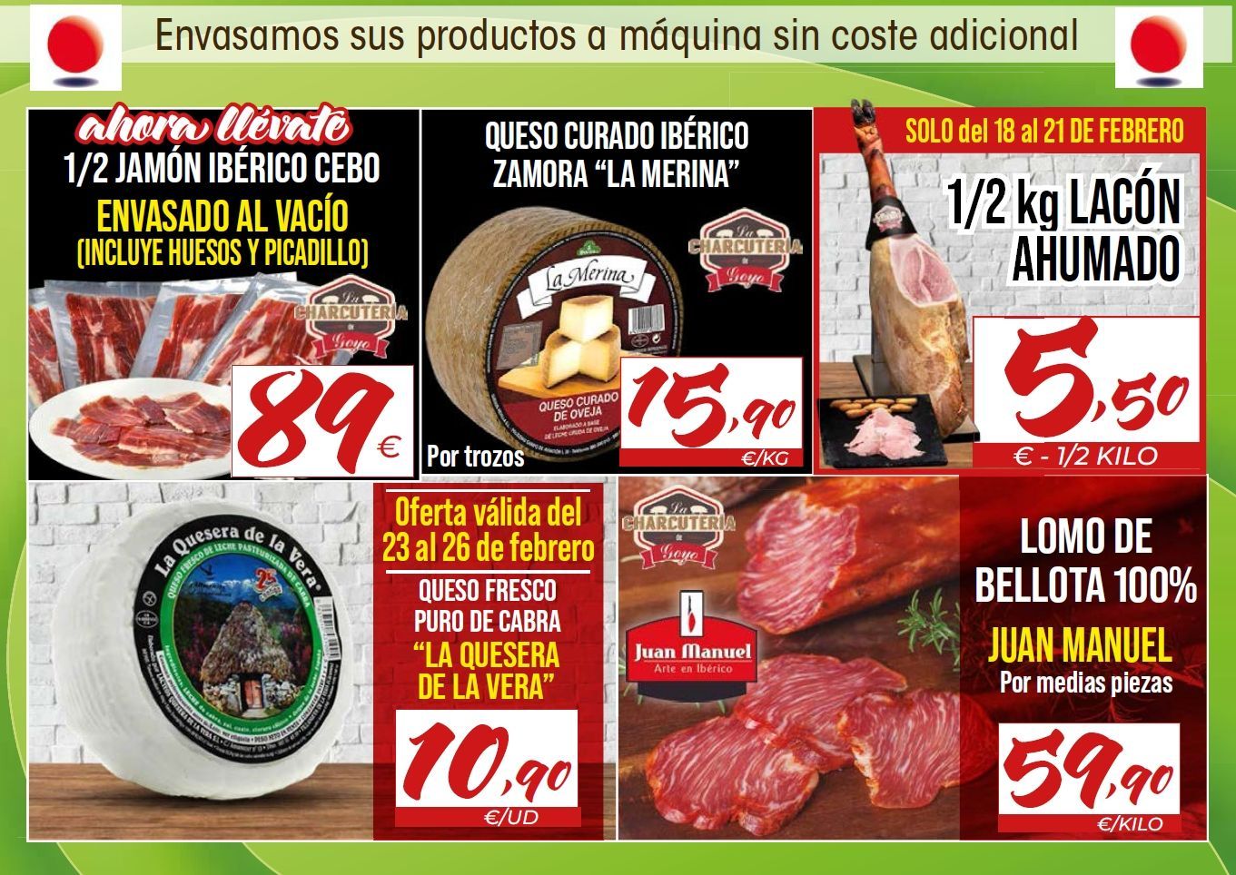 Ofertas del mes de octubre en Plaza Sabor