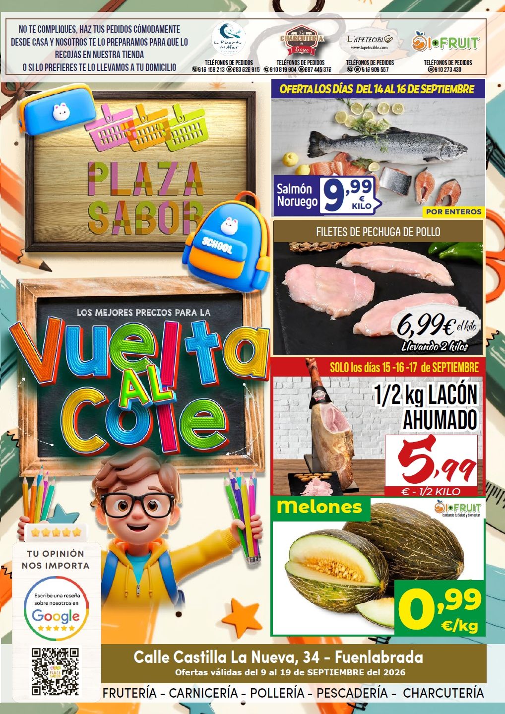 Ofertas del mes de octubre en Plaza Sabor