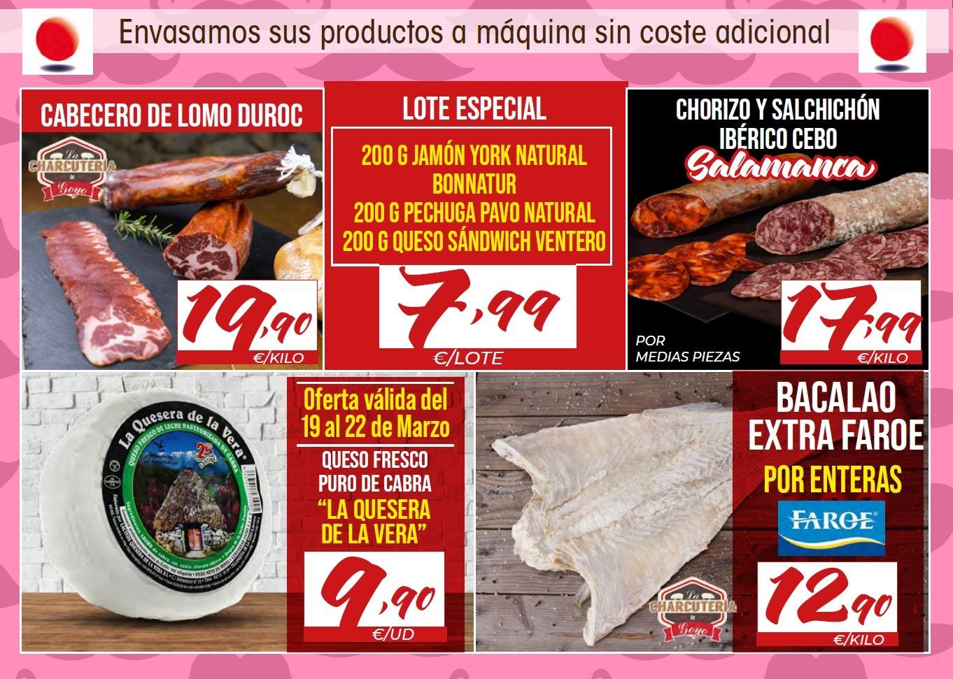 oferta del mes la charcuteria de goyo chorizo embutidos plaza sabor fuenlabrada